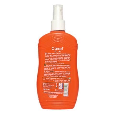 Carrot Sun Sunwell Solaire Oil 200 ml