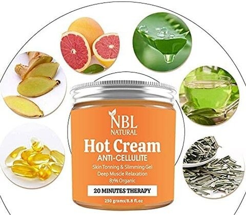 Natural Sexy Anti Cellulite Cream Muscle Massage Cream Muscle Relaxer Cream Tone Skin Toning Cream by NBL