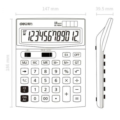 Elissa Electronic Calculator With High Quality Display 1654