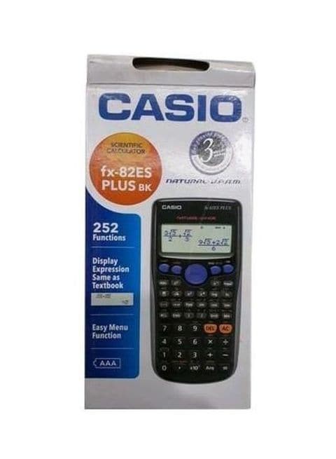 Casio Scientific Calculator, 12 Digits, Black