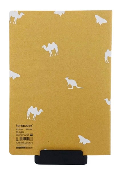 دفتر كتابة قرطاسية لانغو B5 بتصميم مزرعة حيوانات.