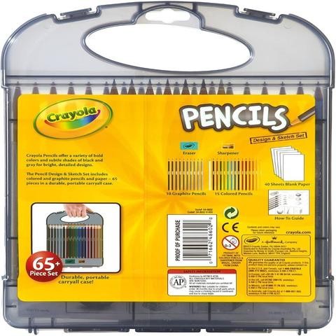 Crayola Wooden Color Set, 65 Pens<br />