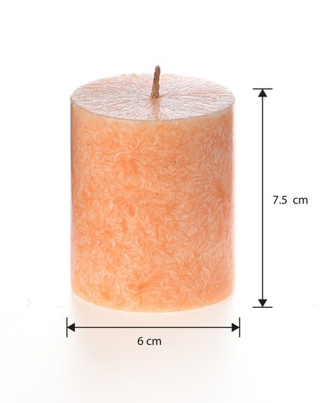 Cream Pillar Candle