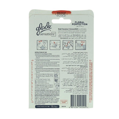 Glade Flowers Air Freshener, 8 gm