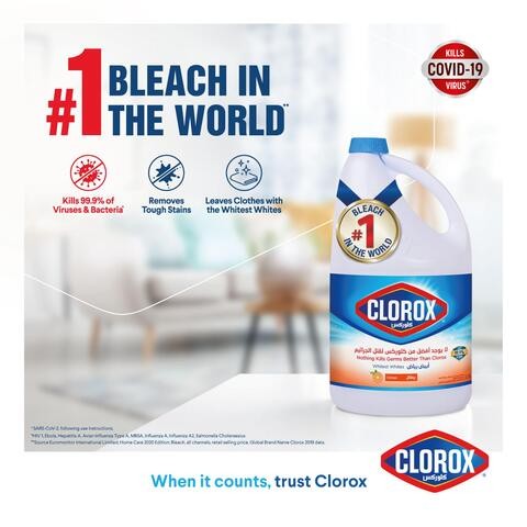 CLOROX BLEACH ORANGE 3.78L