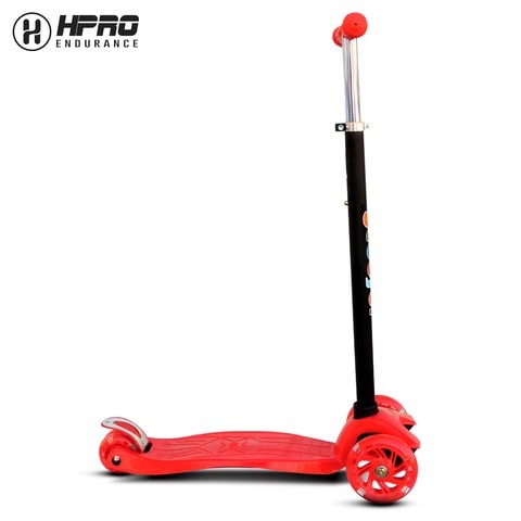 H PRO Kids Scooter with Adjustable Height (RED)