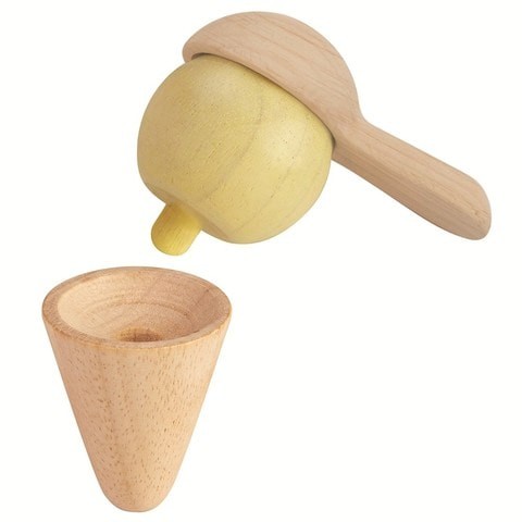 Plantoys wooden ice cream set