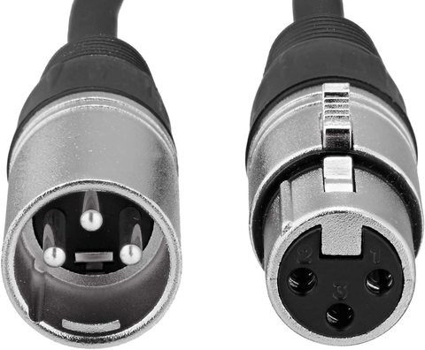 MUSIC MUSIC Female to XLR Male Cable for Microphone and Mixing Speakers (Female to XLR Male 10m)