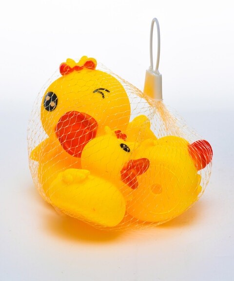 Tiny Hug Duck Bath Toy Set Yellow - Pack of 3