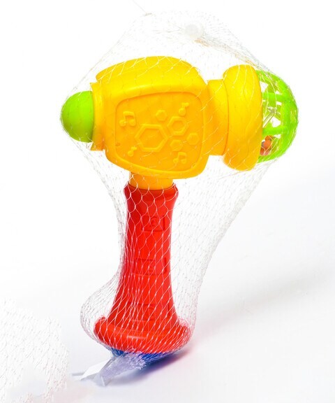 Baby Home Rattle - Red & Yellow