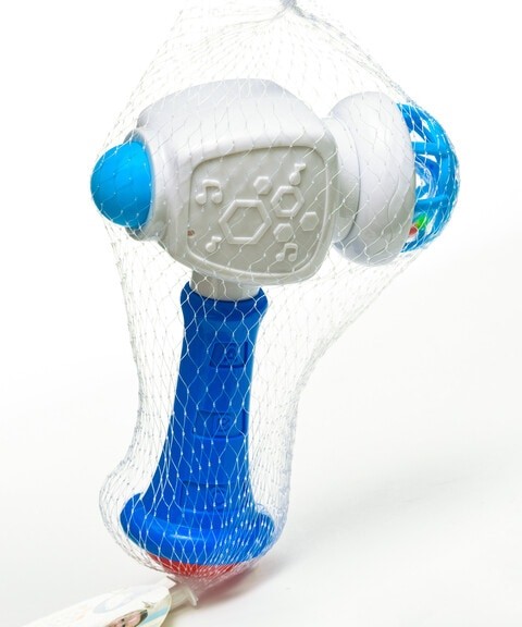 Baby Home Rattle - Blue & White