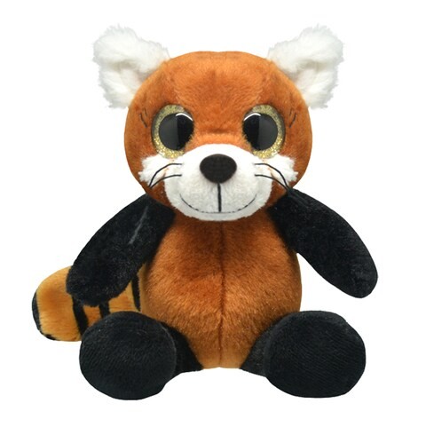 Wild Planet Medium Size Soft Ball Stuffed Toy (Red Panda)