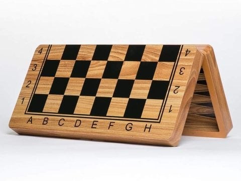 Beuente 3-in-1 Wooden Chess Set