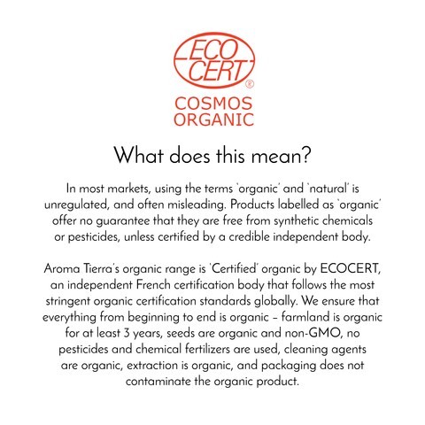 Aroma Tierra Grapefruit Essential Oil - Aroma Tierra - 100% Pure, Natural, Ecocert Certified Organic - 10ml
