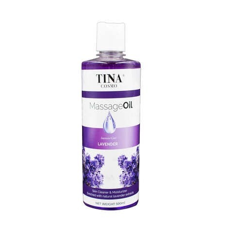 Tina Cosmo Massage Oil 500ml Lavender