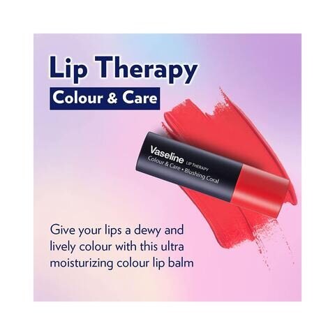 Vaseline Color & Care Lip Balm 4.2 gm