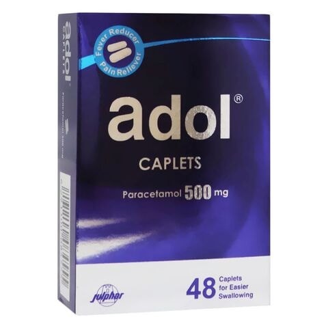 ADOL CAPLETS 500MG-24'S