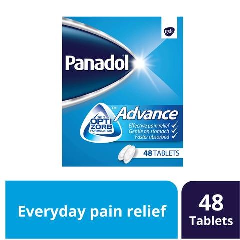 Panadol Advance With Optisorb Formula 48 Tablets