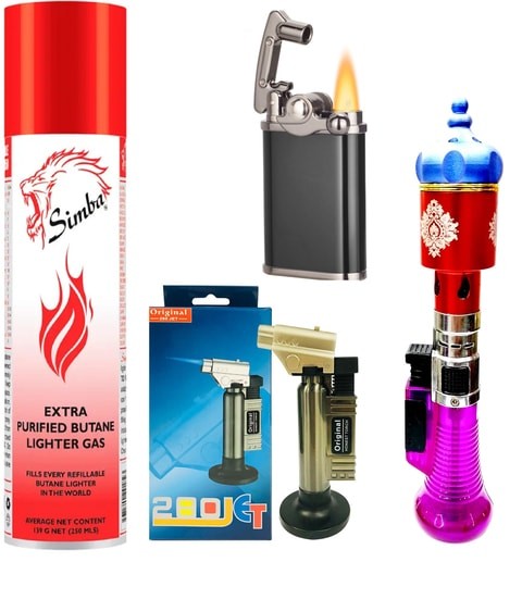 Simba gas lighter - butane gas - purification gas - 139 g - 250 ml - gas lighter refill