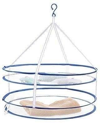 Aiwanto Cloth Drying Basket Rack Inner Wear Drying Basket Hanging Rack Laundry Bag