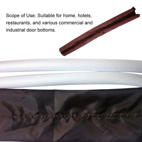 Didel Double Sealant for Doors, Dustproof, Energy Saving - Brown