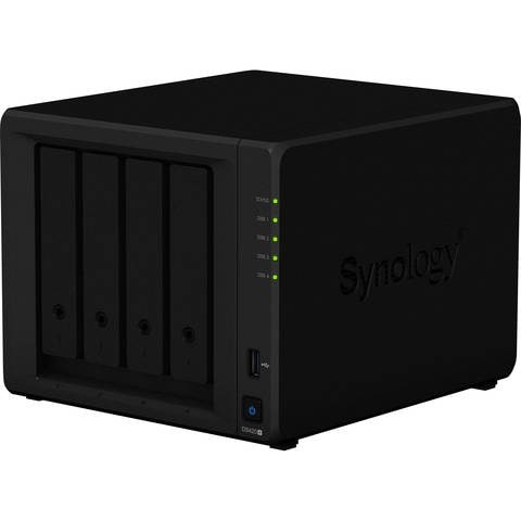 synology 4 Bay NAS DiskStation DS420 + (Diskless) ، 4-Bay ؛ 2 جيجا بايت DDR4