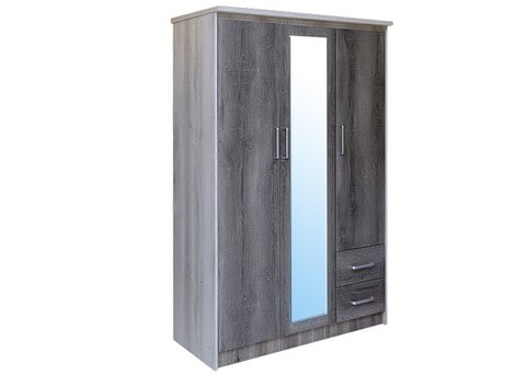 Pan Emirates Fezush Wardrobe with 3 Doors