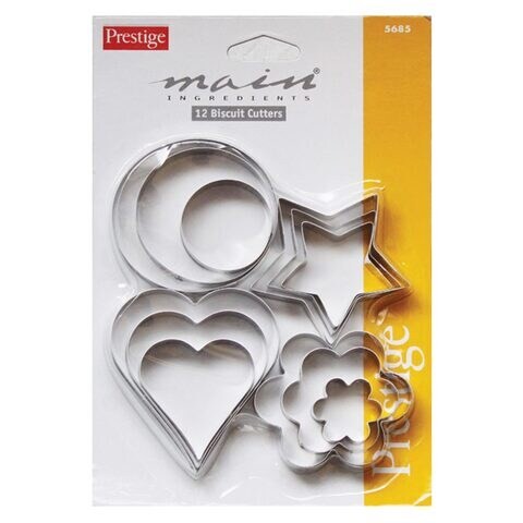 Prestige Main Biscuit Cutter 12 Pieces