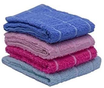 High Absorbent 100% Cotton Terry Kitchen Towel 40 x 60 cm (Set of 8)