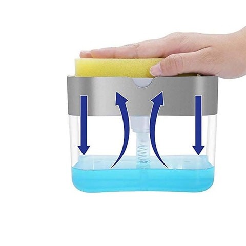 Generic Kitchen Sink Sponge Holder Soap Pump-CK755