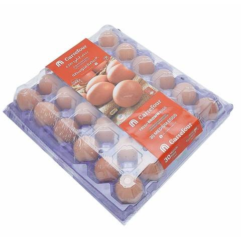  medium brown eggs x pack of 30