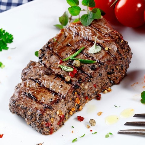 New Zealand beef striploin steak