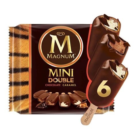 Magnum mini ice cream chocolate and caramel 60 ml × 6