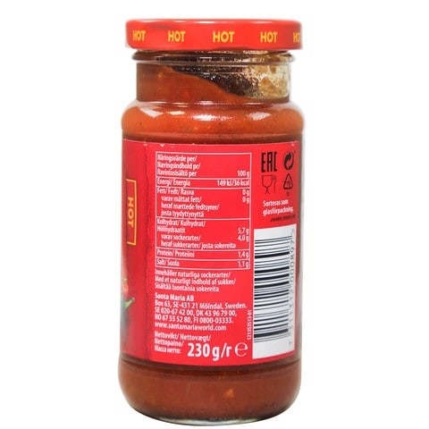 Santa Maria Hot Sauce 230gm