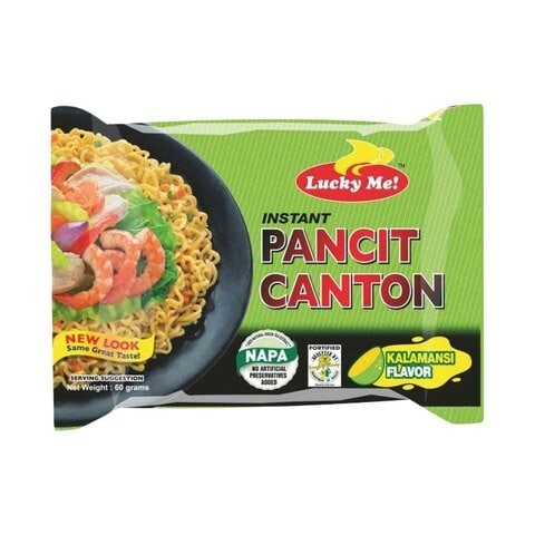 Lucky Me Pancit Calamansi Canton Noodles 60 g x 12 Packs