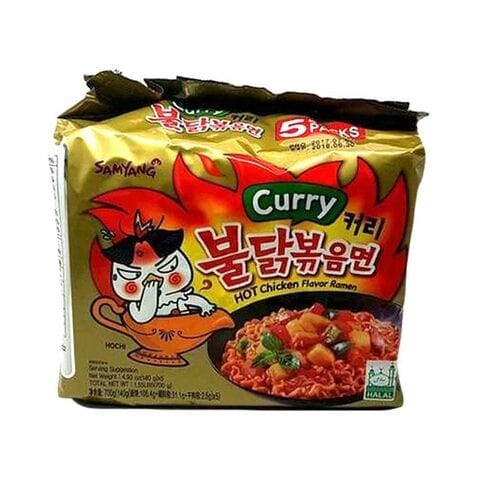 samyang hot chicken ramen curry 140g