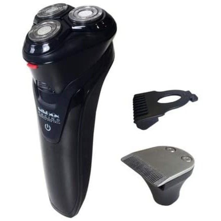 Red Bull Wet/Dry Rotary Shaver (Black) - Dual Shaving Heads.