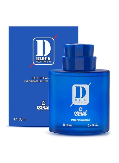 Coral de Block perfume for men eau de perfume 100 ml - blue