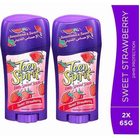 Lady Speed ​​Stick Tin Spirit Strawberry 66g × 2