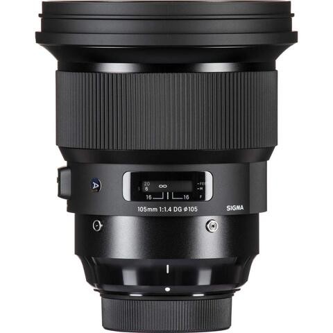 Sigma 105/1.4 DG HSM (A), DSLR Camera Compatible With F-Mount Lens