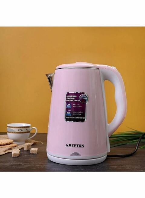 Krypton Electric Kettle 1.8L 1500W KNK6062 Pink