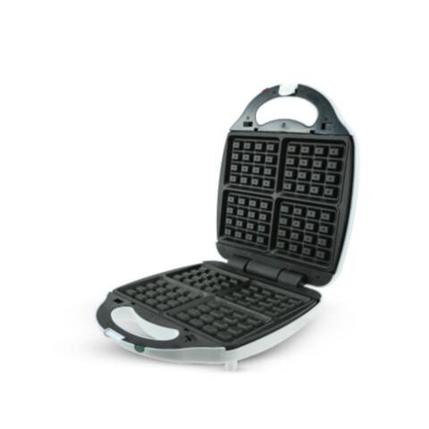 SANDWICH MAKER 4-SLICE BLACK, Sandwich Plates, Grill Plates and Waffle Plates.