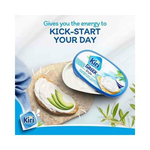 Kiri Greek Style Spreadable Cream Cheese 500g