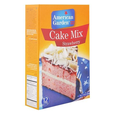 AMERICAN G.CAKE MIX STRAW.500GR