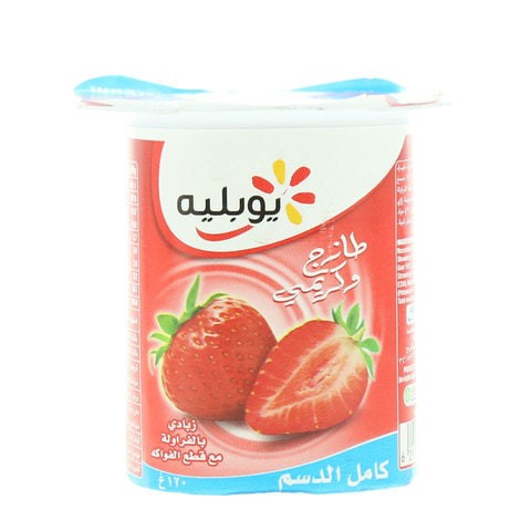 Yoplait Full Cream Strawberry Yoghurt 120g