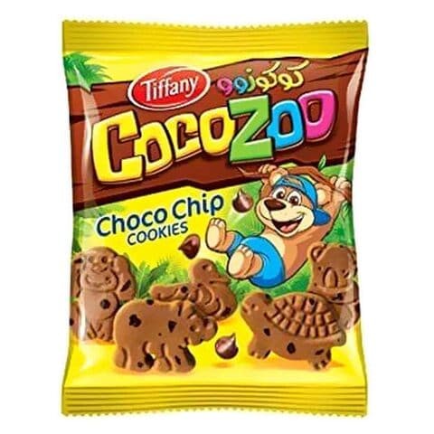 Tiffany Coco Zoo Choco Chip Cookies 30g x12