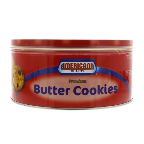 AMERICANA BUTTER COOKIES RED 454G