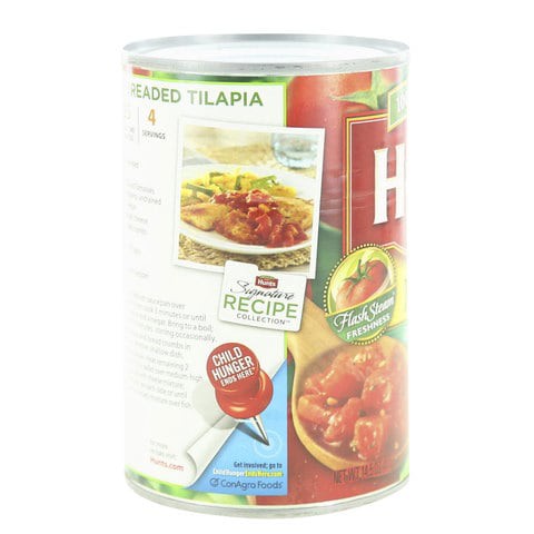 Hunt&#39;s Basil Garlic and Oregano Diced Tomatoes 411g