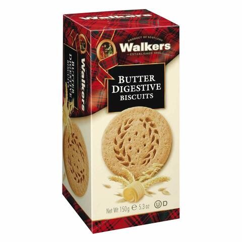 Walkers Butter Digestive Biscuits 150g