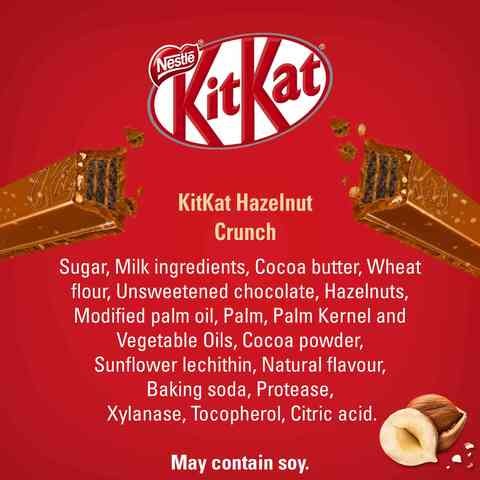 Nestle Kit Kat Hazelnut Crunch 120g